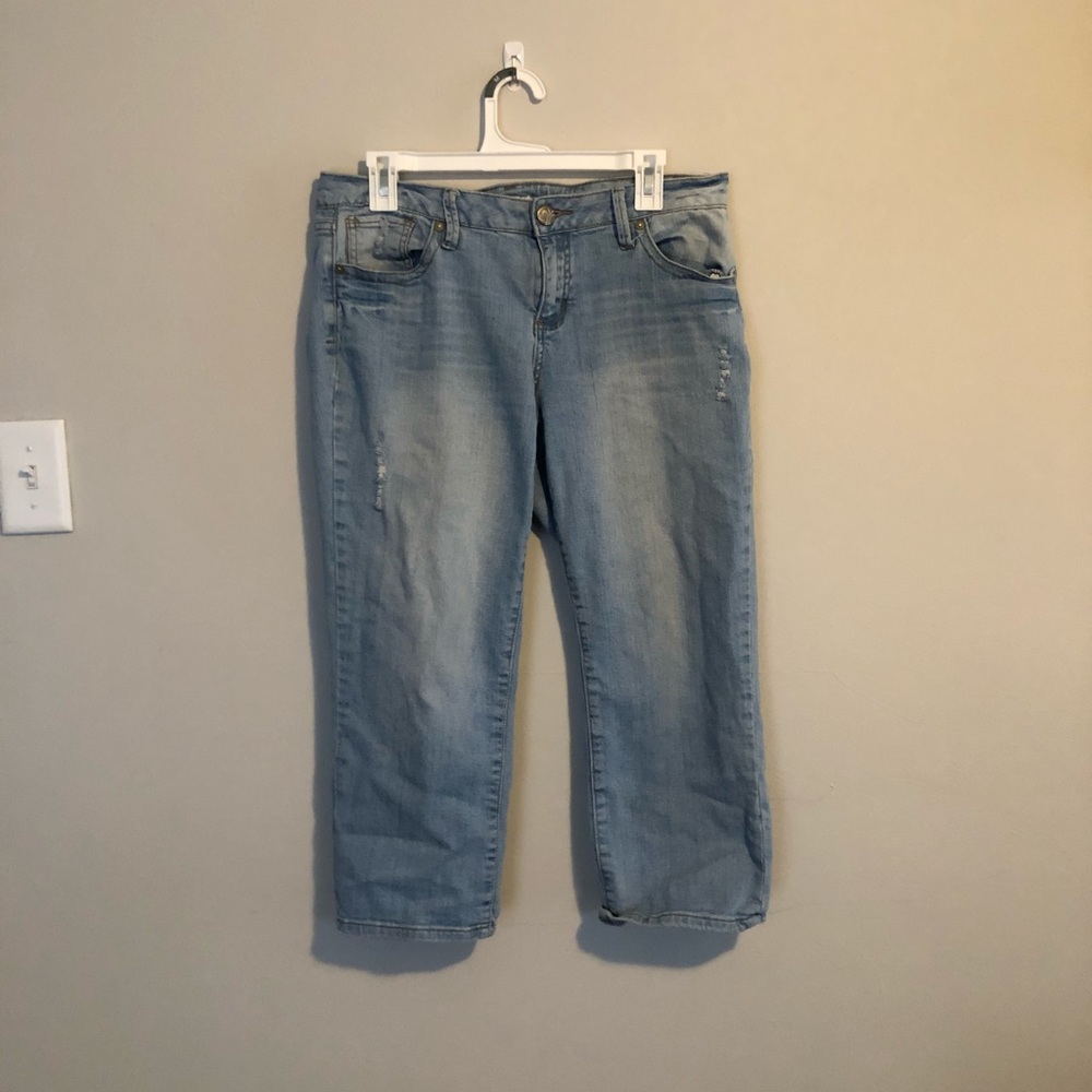 Fashion bug cropped jeans